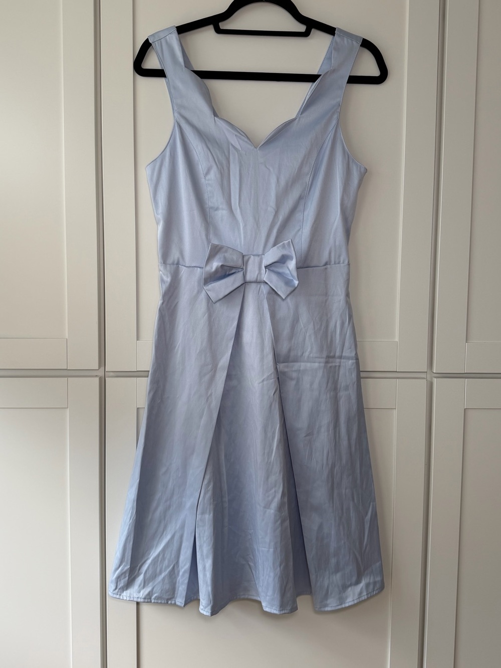 NWT Rock Steady Vintage Scalloped Bow Midi Dress Dainty Feminine Y2K 90’s